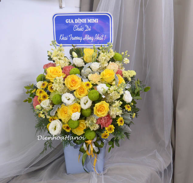 Lẵng hoa đẹp GH-02